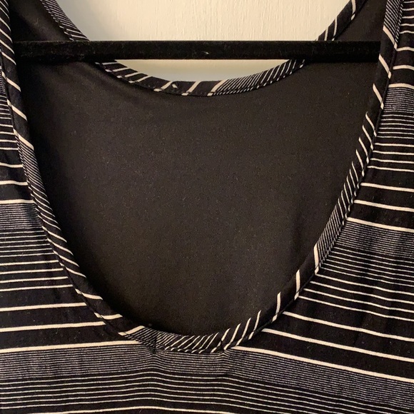 Velvet Torch Low-Back Stripe Dress - Picture 5 of 8